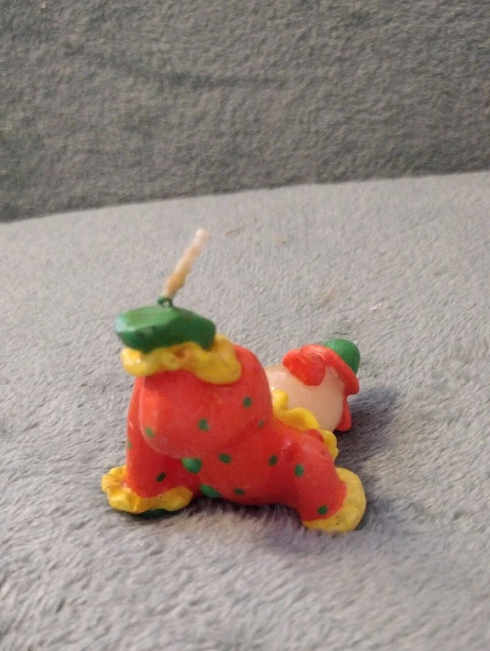 Vintage Clown Figurine Handmade Decorative Candle From Hawaii In 80s